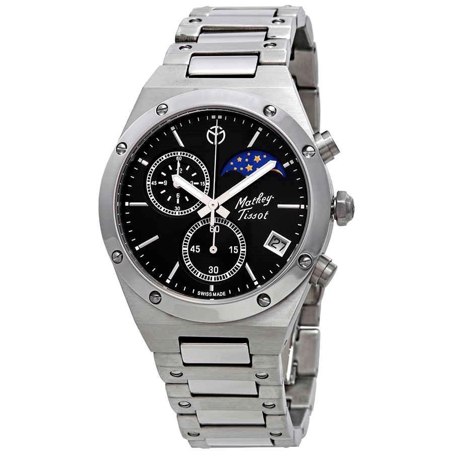 Mathey-Tissot Men&#39;s H680CHAN Elisir Chronograph Stainless Steel Watch