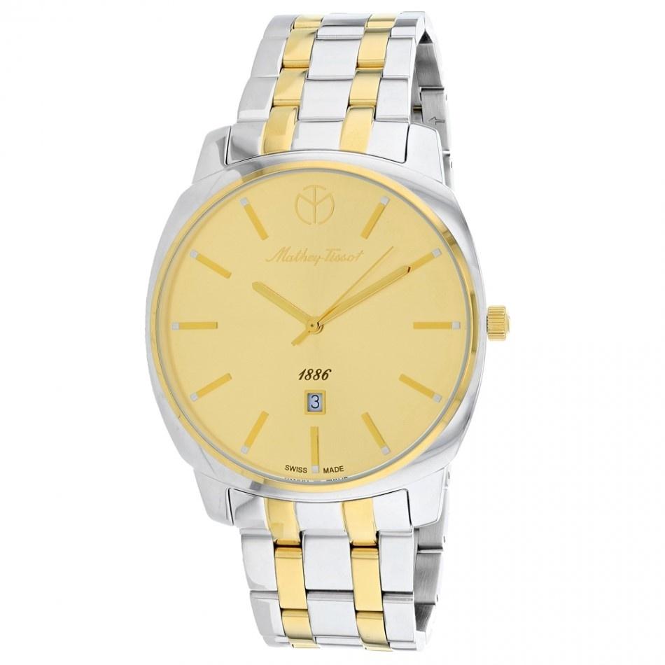 Mathey-Tissot Men's H6940MBDI Smart Metal Two-Tone Stainless Steel Watch