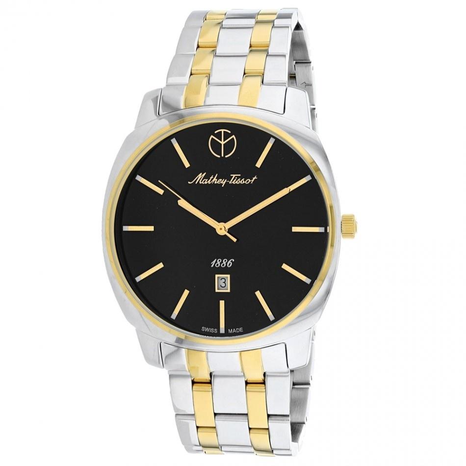 Mathey-Tissot Men's H6940MBN Smart Metal Two-Tone Stainless Steel Watch