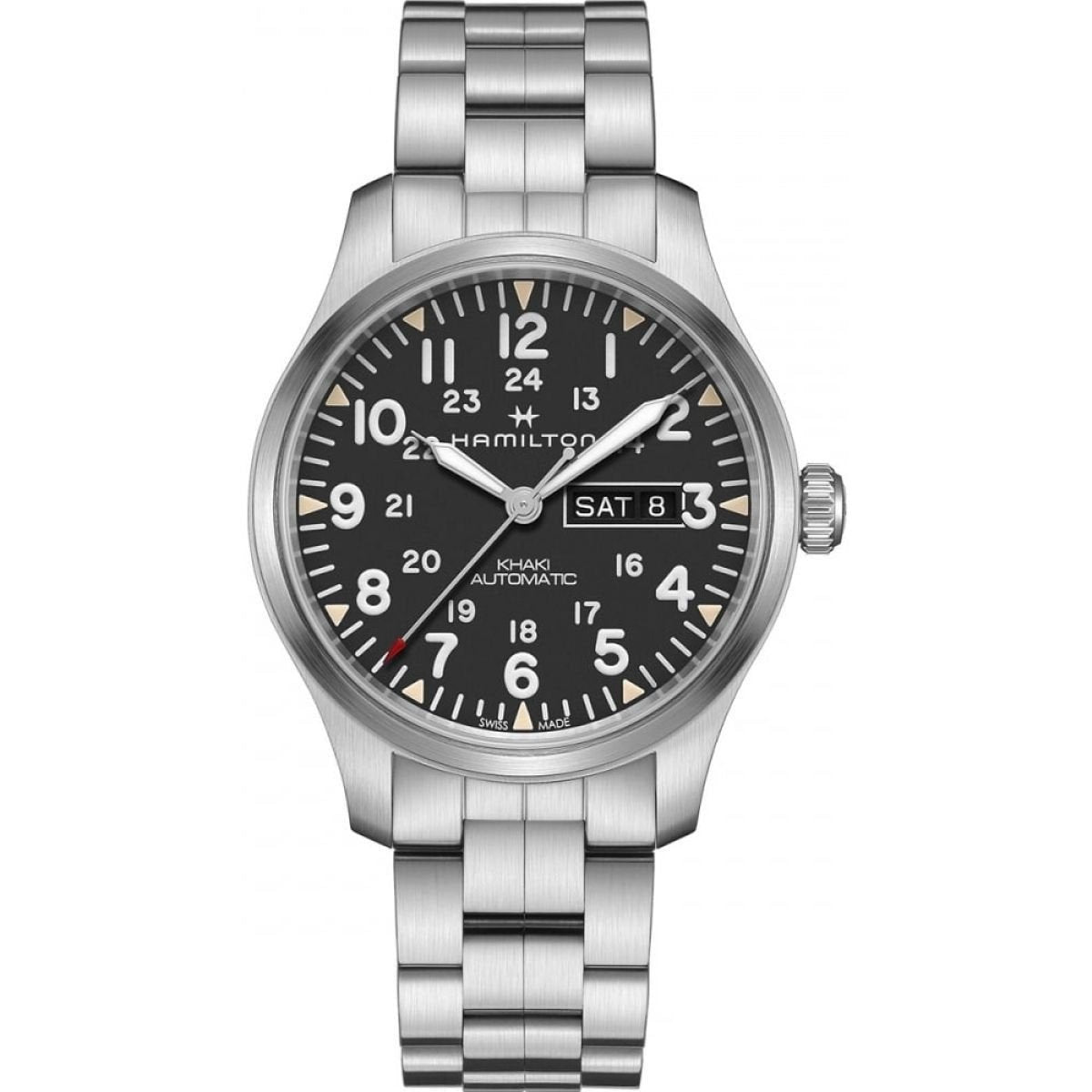 Hamilton Men&#39;s H70535131 Khaki  Field Stainless Steel Watch
