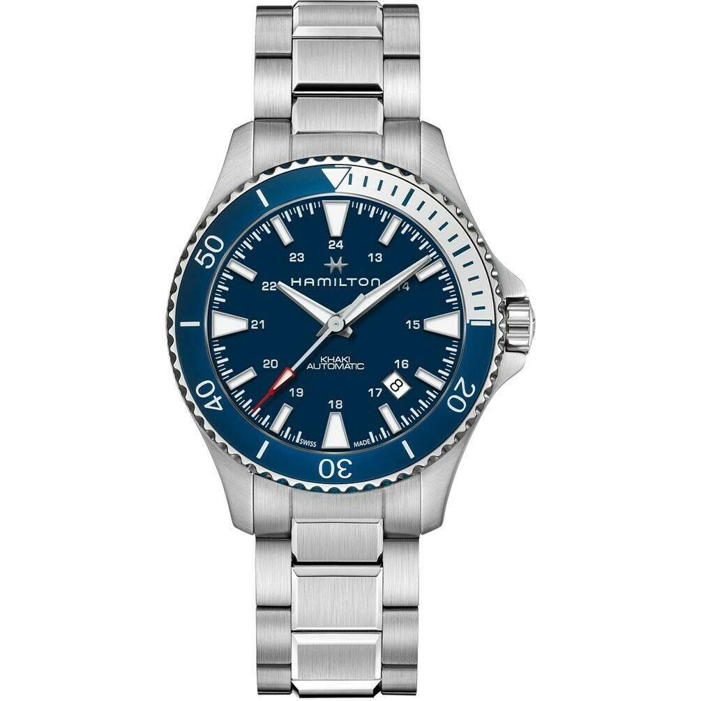 Hamilton Men's H82345141 Khaki Navy Scuba Stainless Steel Watch