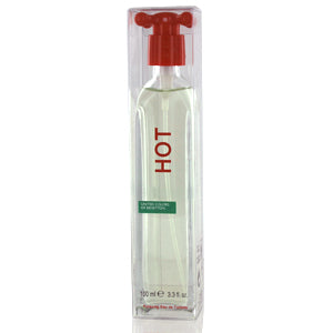 Hot By Benetton Benetton Edt Spray 3.3 Oz (100 Ml) For Women  BEN70031