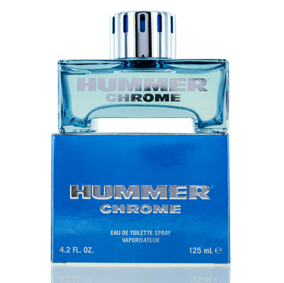 Hummer Chrome Men Hummer Edt Spray 4.2 Oz (125 Ml) For Men HMCMR0042
