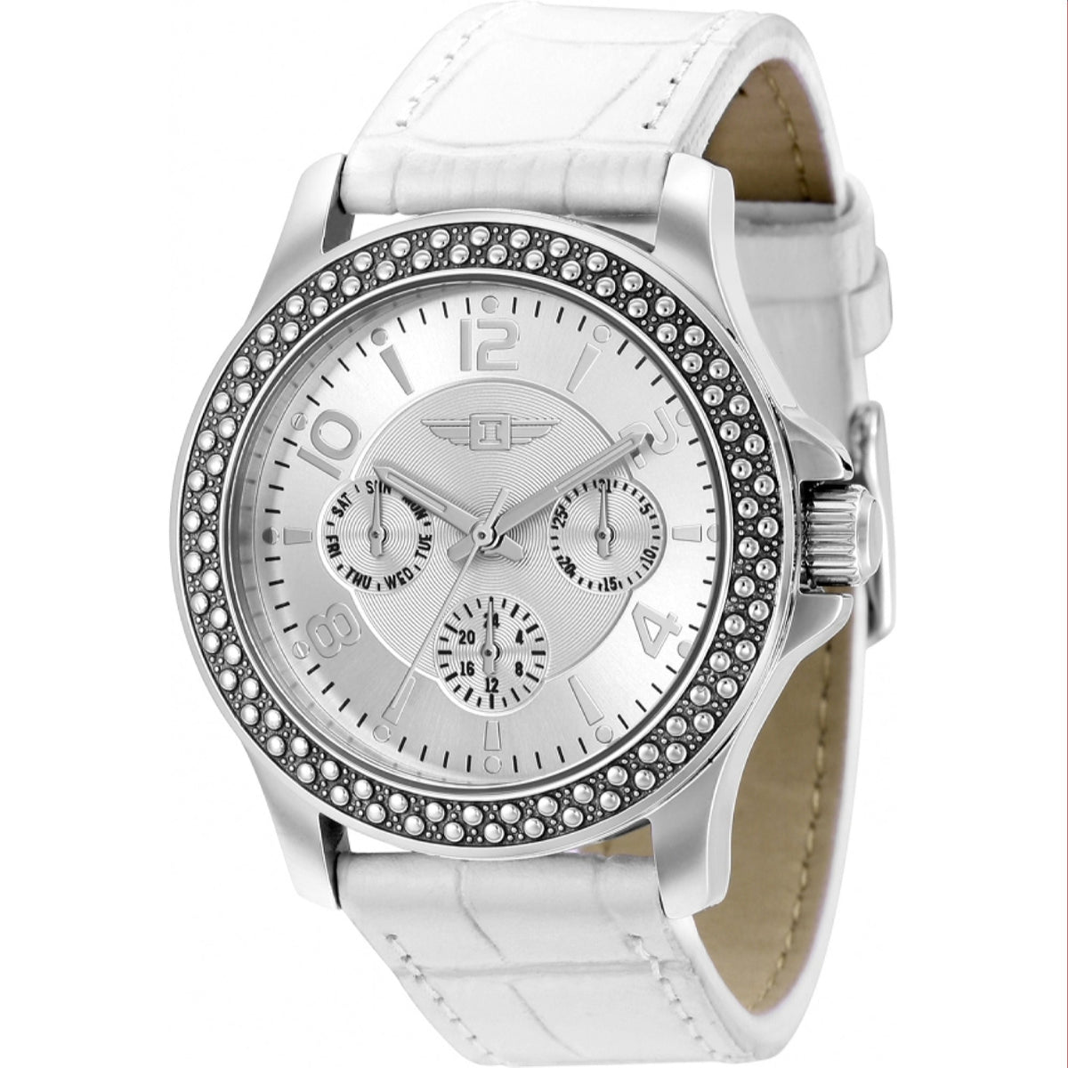 Invicta Women&#39;s IBI36518 I by Invicta White Leather Watch