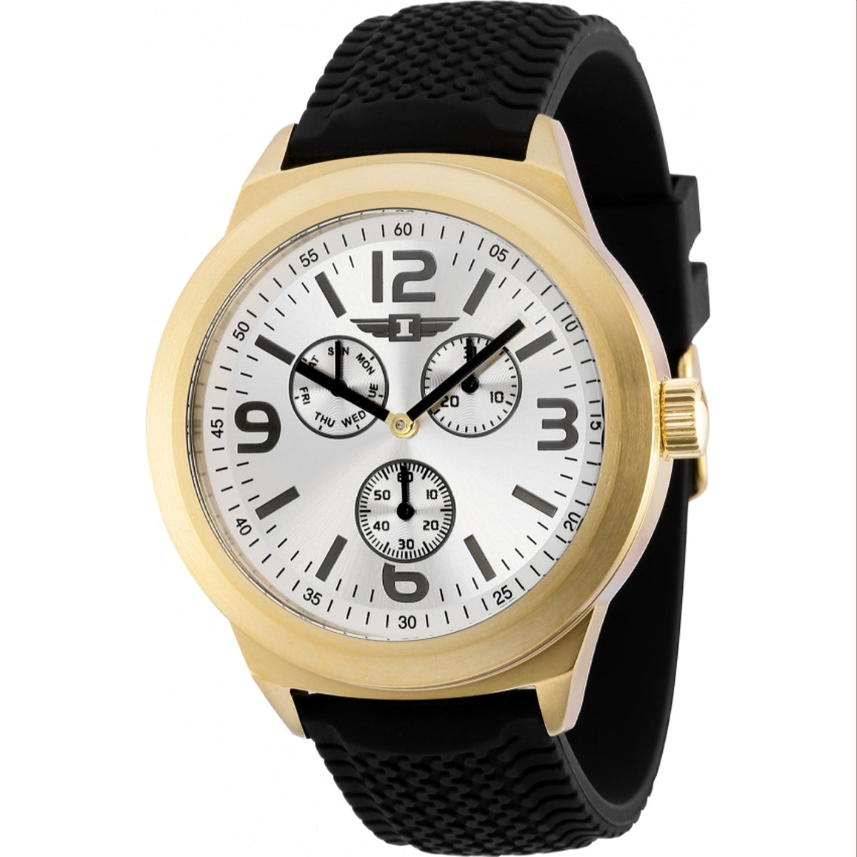 Invicta Men's IBI36525 Black Silicone Watch