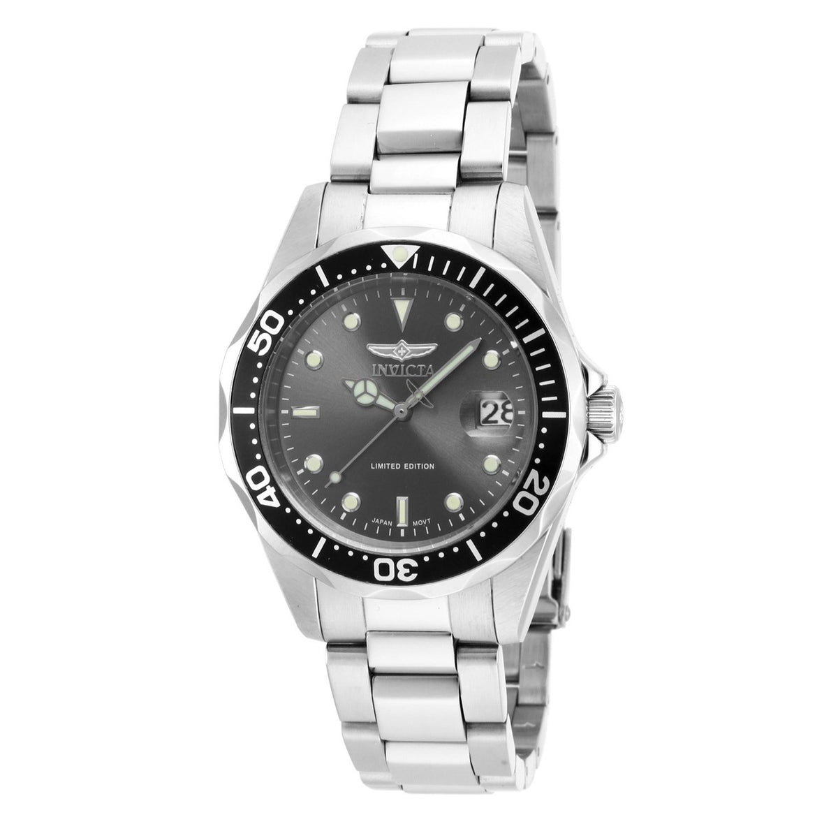 Invicta Men&#39;s ILE8932A Pro Diver Stainless Steel Watch