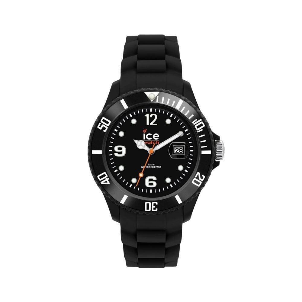 Ice Watch Unisex IW.00.0.1.33 Sili Forever Black Plastic Watch