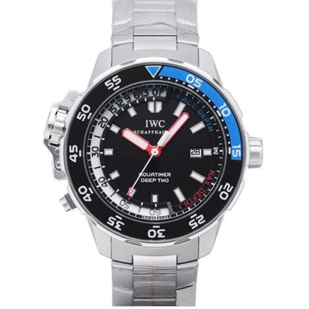 IWC Men&#39;s IW354701 Aquatimer Deep Two Stainless Steel Watch