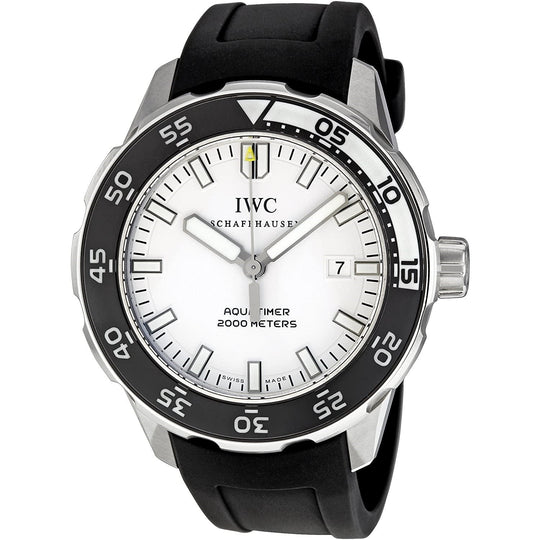 IWC Men's IW356811 Aquatimer Black Rubber Watch