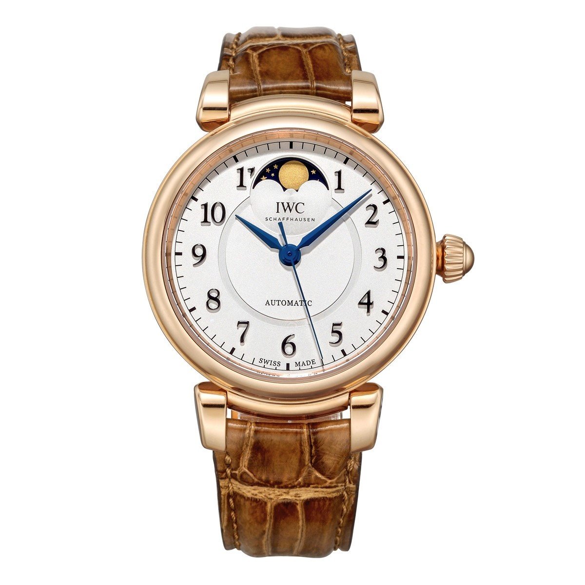 IWC Women&#39;s IW459308 Da Vinci Brown Leather Watch