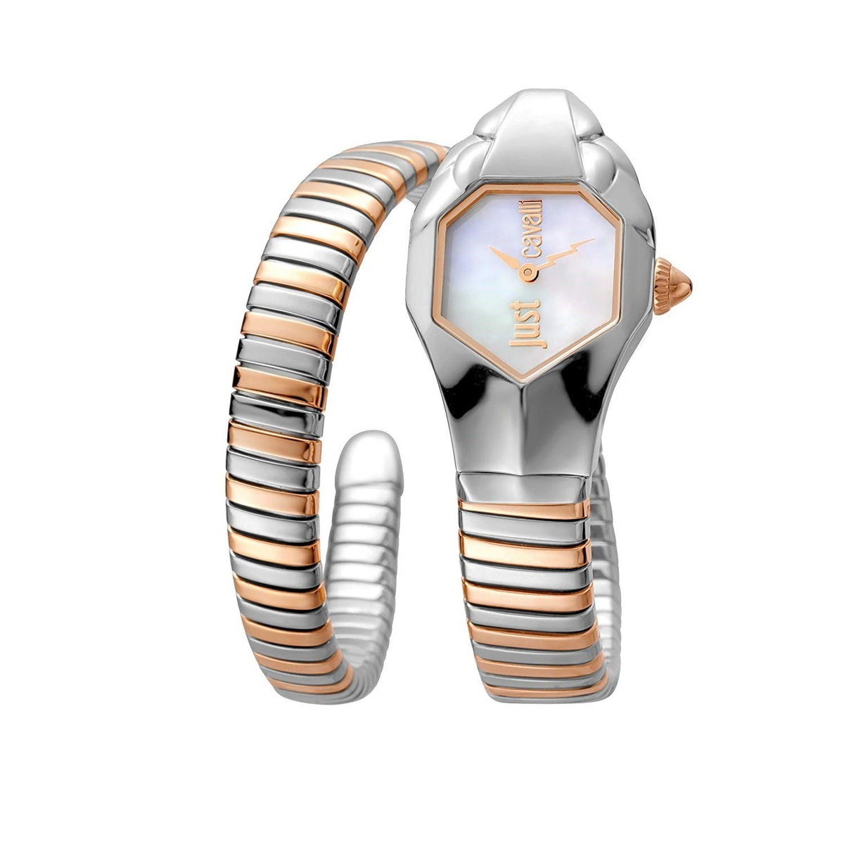 Just Cavalli Women&#39;s JC1L001M0045 Glam Chic Two-Tone Stainless Steel Watch