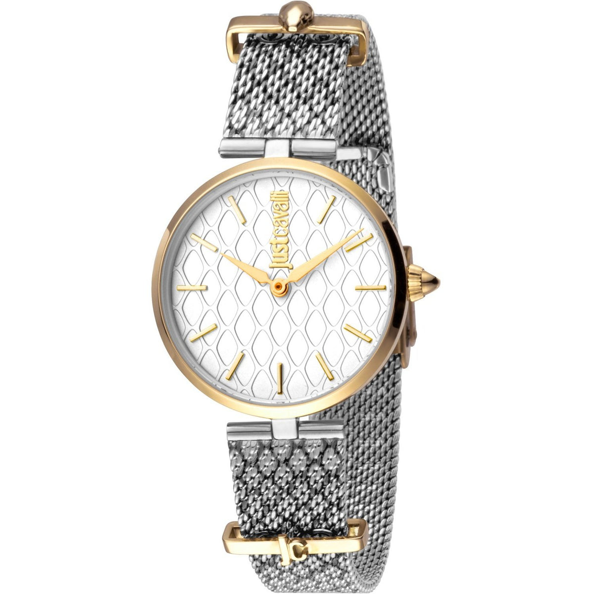 Just Cavalli Women&#39;s JC1L060M0085 Trama Two-Tone Stainless Steel Watch
