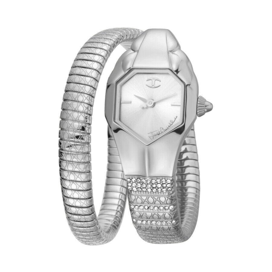 Just Cavalli Women's JC1L113M0015 Glam Snake Stainless Steel Watch