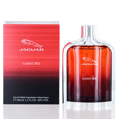 Jaguar Classic Red Jaguar Edt Spray 3.4 Oz (100 Ml) For Men J370320