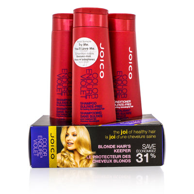 Joico Color Endure Violet Joico Blonde Hair&#39;S Keeper Set Value $48. J1247