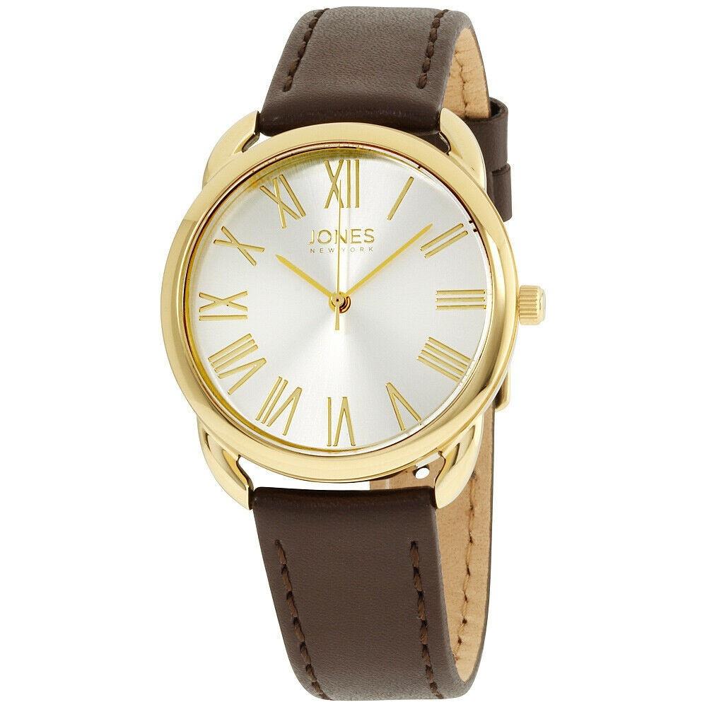 Jones New York Women's JNC11596G528-006 Jones New York Brown Leather Watch