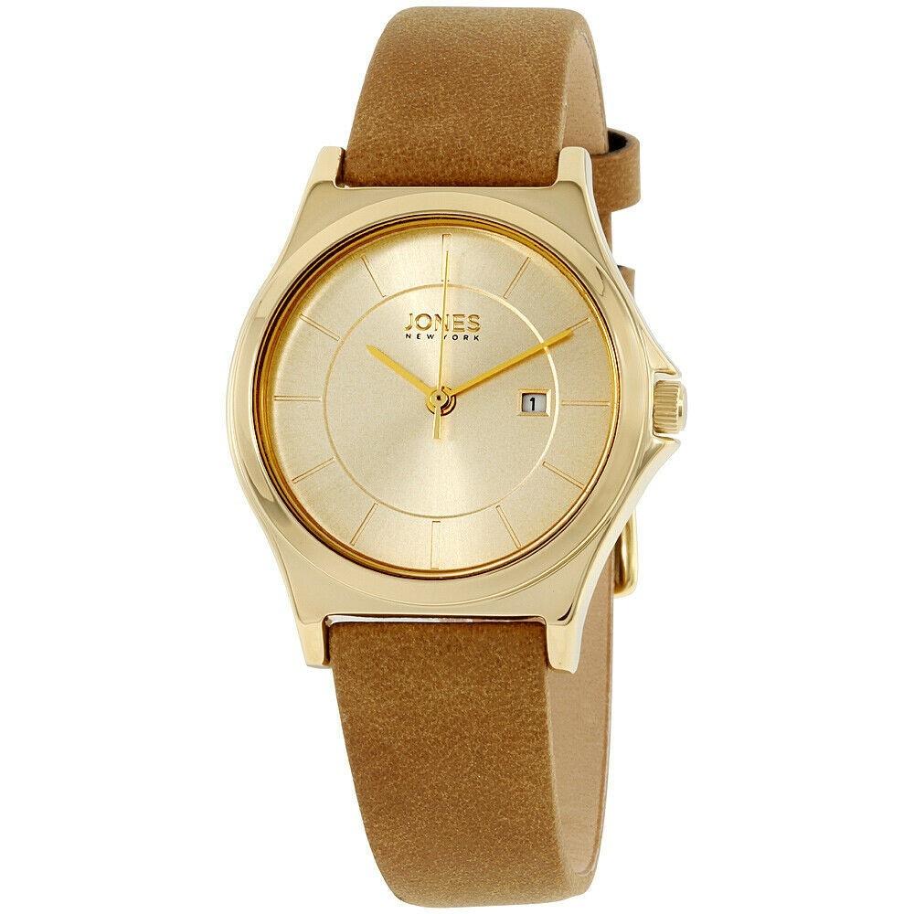 Jones New York Women's JNC11683G528-822 Jones New York Beige Leather Watch