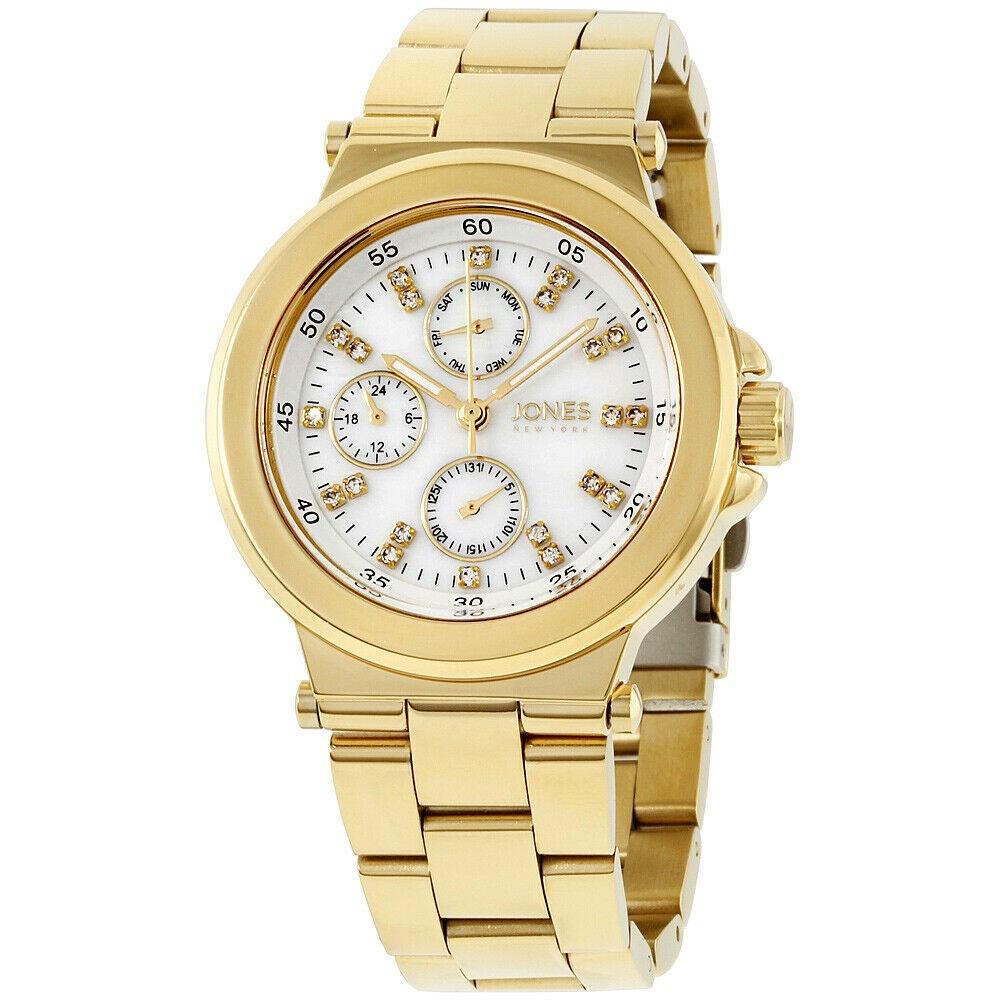 Jones New York Women's JNC11695G528-005 Jones New York Gold-Tone Stainless Steel Watch