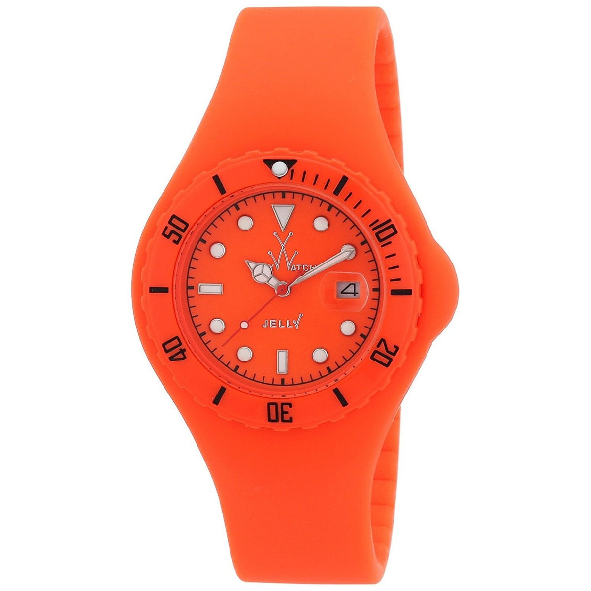 Toy Watch Unisex JY03OR Jelly Orange Silicone Watch