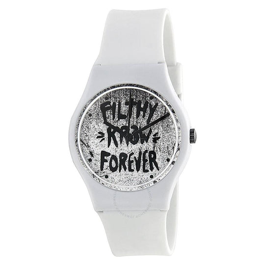 Kr3w Women's K1341W Freshman White Silicone Watch