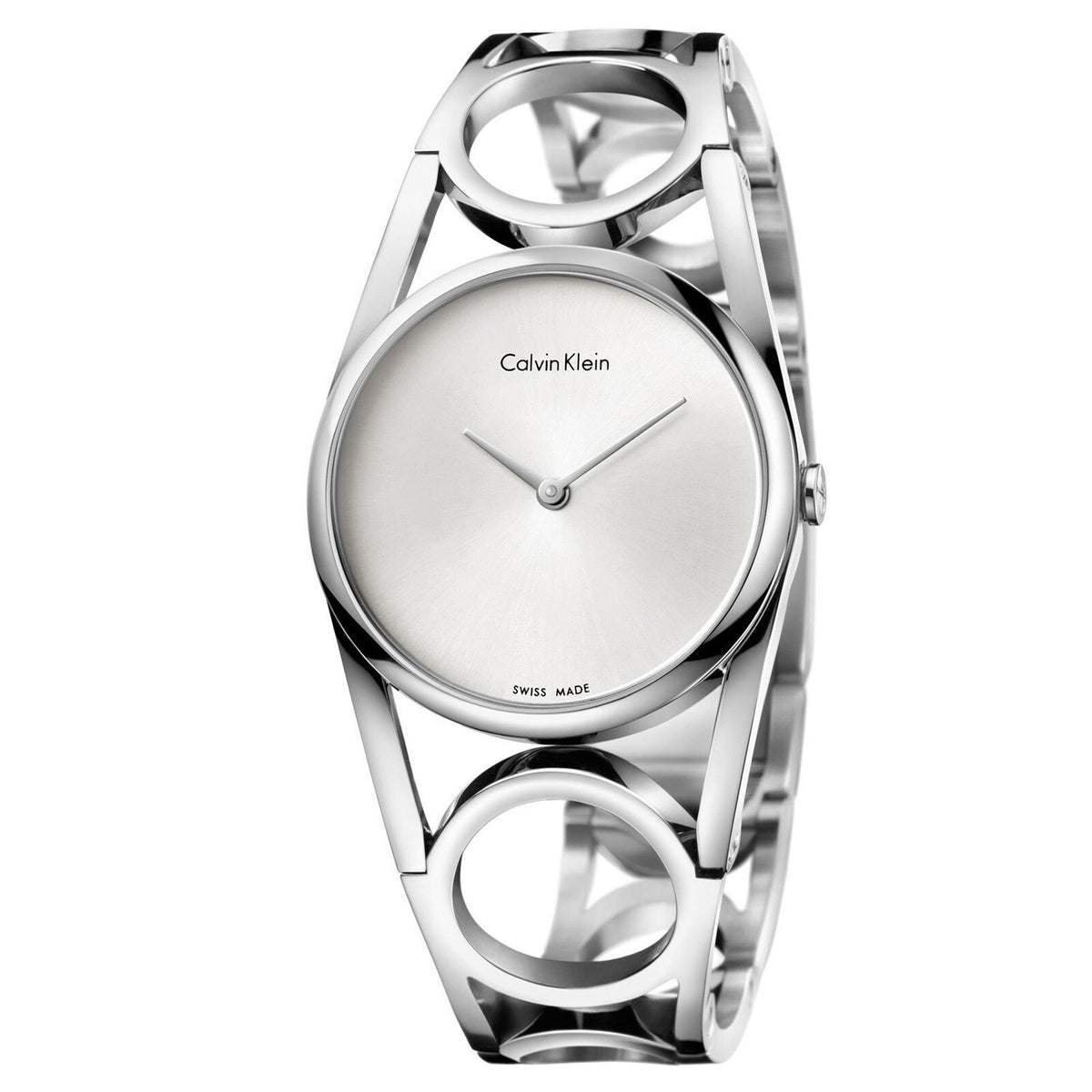 Calvin Klein Women's K5U2S146 Round Stainless Steel Watch