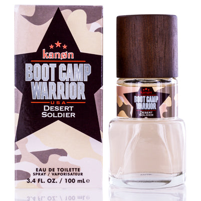 Bootcamp Warrior Desertsoldier Kanon Edt Spray 3.3 Oz (100 Ml) For Men 33X123450