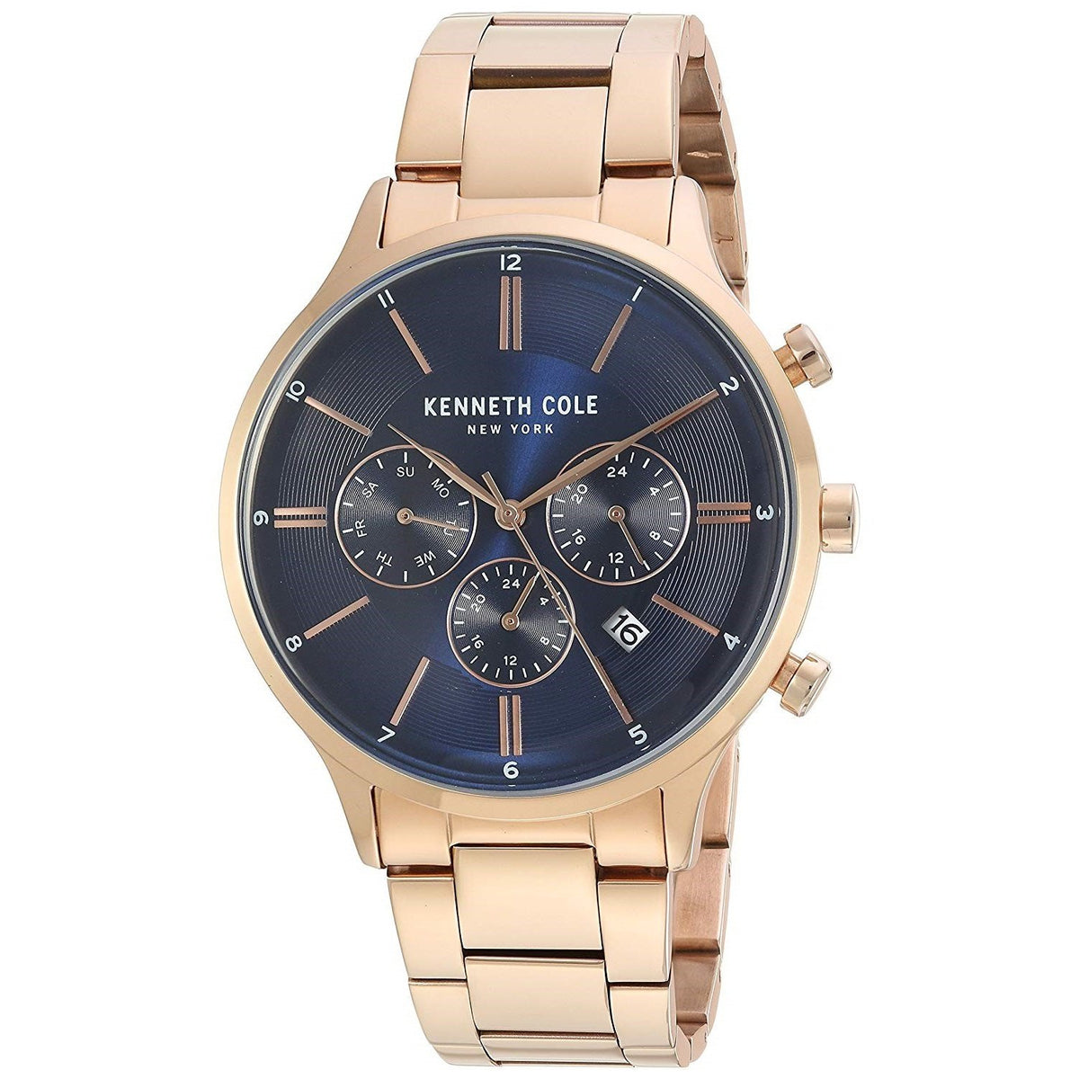 Kenneth Cole Men's KC15177001 Classic Rose Gold-Tone Stainless Steel Watch