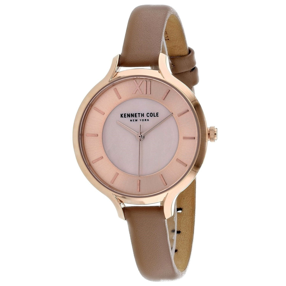 Kenneth Cole Women's KC15187004 Classic Pink Leather Watch
