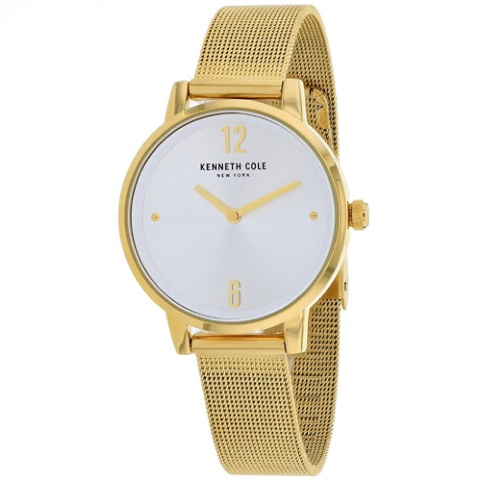 Kenneth Cole Women's KC50046008 Classic Gold-Tone Stainless Steel Watch
