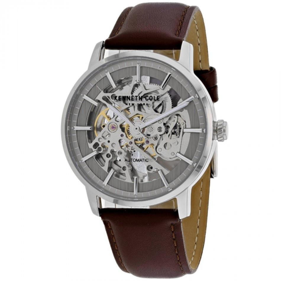 Kenneth Cole Men's KC50112001 Classic Brown Leather Watch