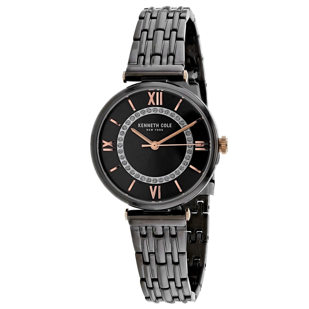 Kenneth Cole Women's KC50260006 Classic Black Stainless Steel Watch
