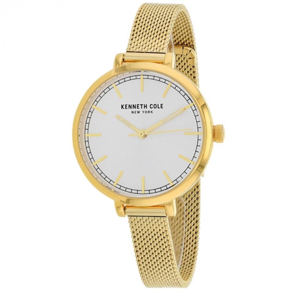 Kenneth Cole Women&#39;s KC50263006 Classic Gold-Tone Stainless Steel Watch