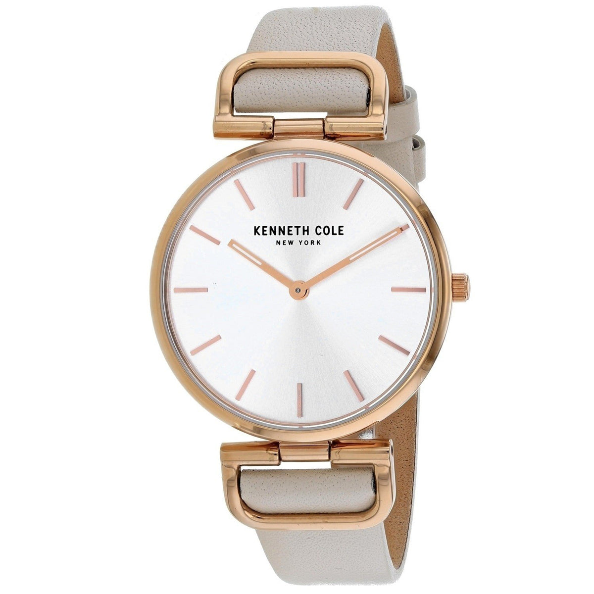 Kenneth Cole Women's KC50509001 Classic Beige Leather Watch