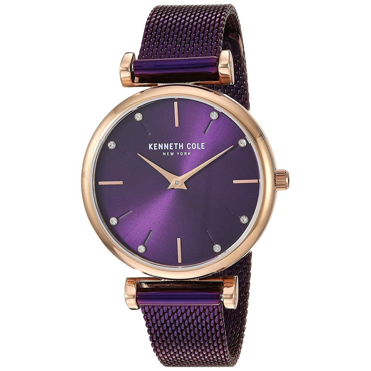 Kenneth Cole Women's KC50542003 Classic Purple Stainless Steel Watch