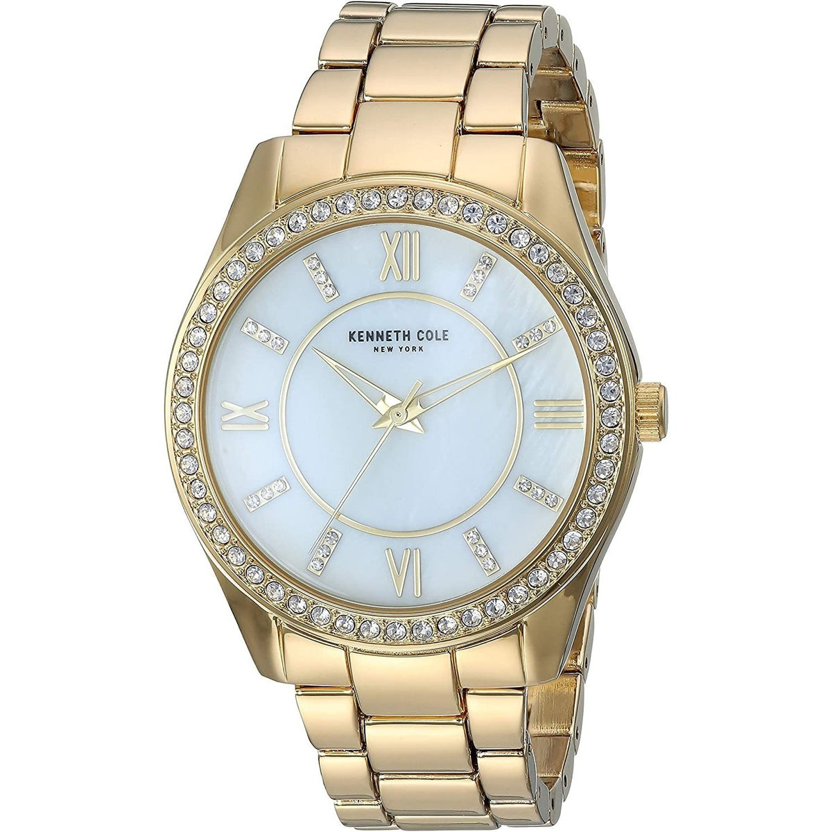 Kenneth Cole Women&#39;s KC50739003 Casual Gold-Tone Alloy Watch