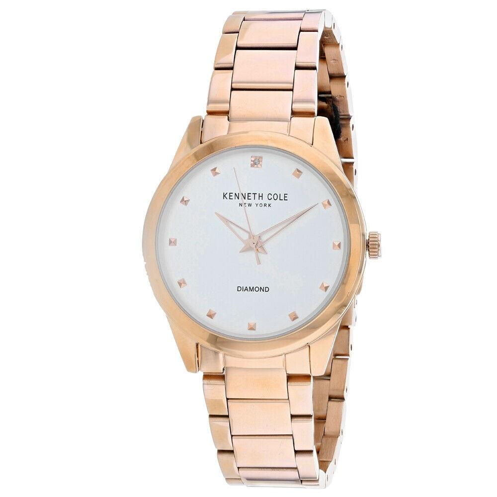 Kenneth Cole Men's KC50938002 Classic Rose Gold-Tone Stainless Steel Watch