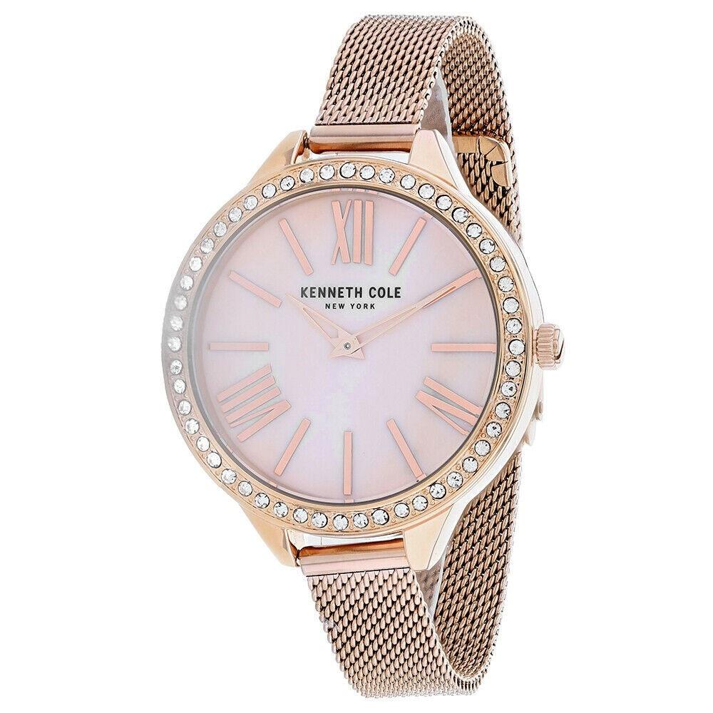 Kenneth Cole Women's KC50939002 Classic Rose Gold-Tone Stainless Steel Watch