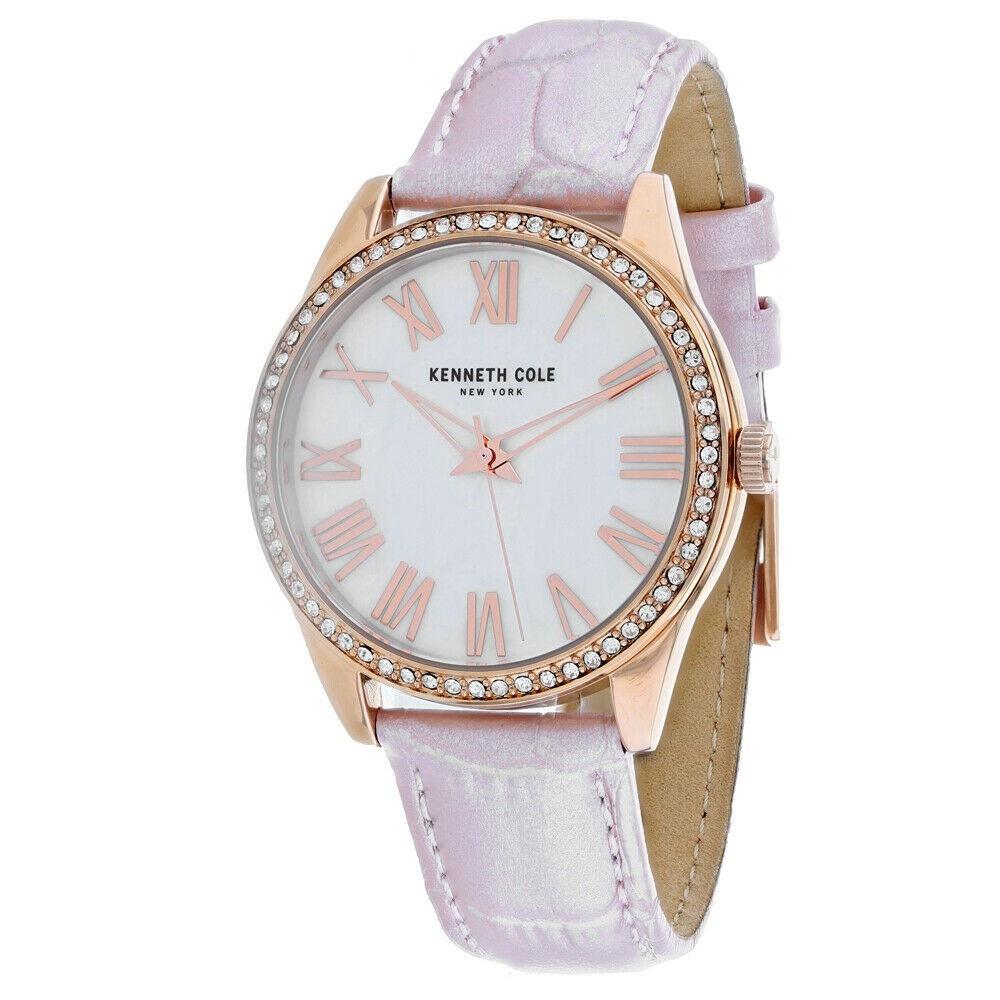 Kenneth Cole Women's KC50941004 Classic Pink Leather Watch