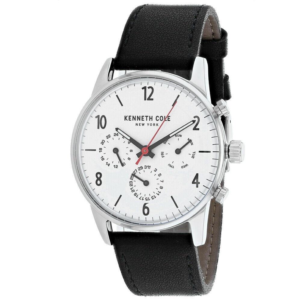 Kenneth Cole Men's KC50953001 Dress Sport Black Leather Watch