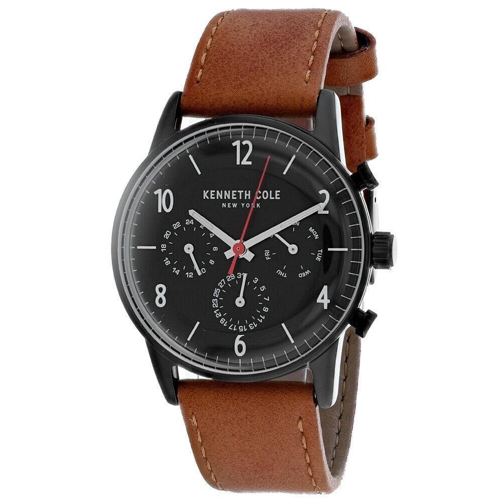 Kenneth Cole Men's KC50953003 Dress Sport Brown Leather Watch