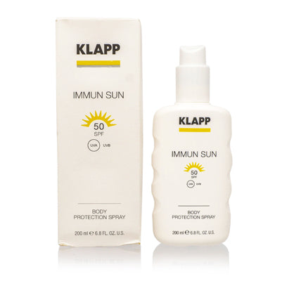 Klapp Immun Sun Spf 50 Body Protection Spray 6.8 Oz (200 Ml) 1736