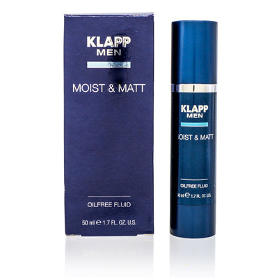 Klapp Men Moist & Matt Oil Free  Fluid 1.7 Oz (50 Ml) 4360