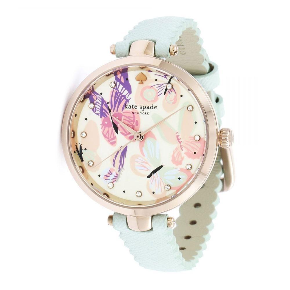 Kate Spade Women's KSW1414 Holland Green Leather Watch