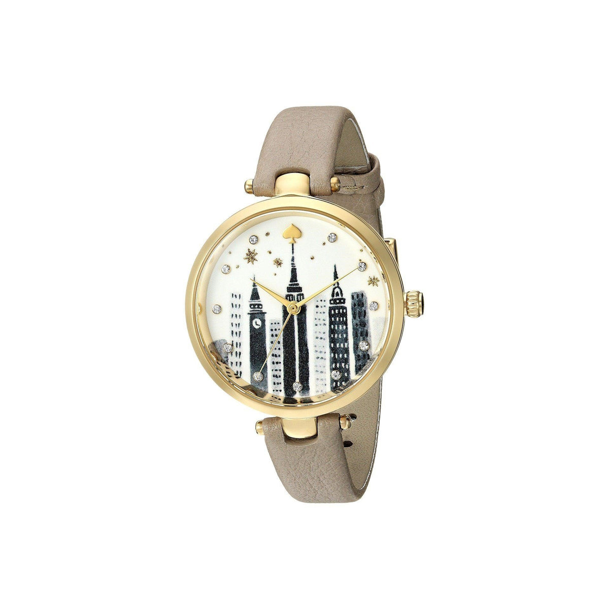 Kate Spade Women's KSW1429 Holland Brown Leather Watch