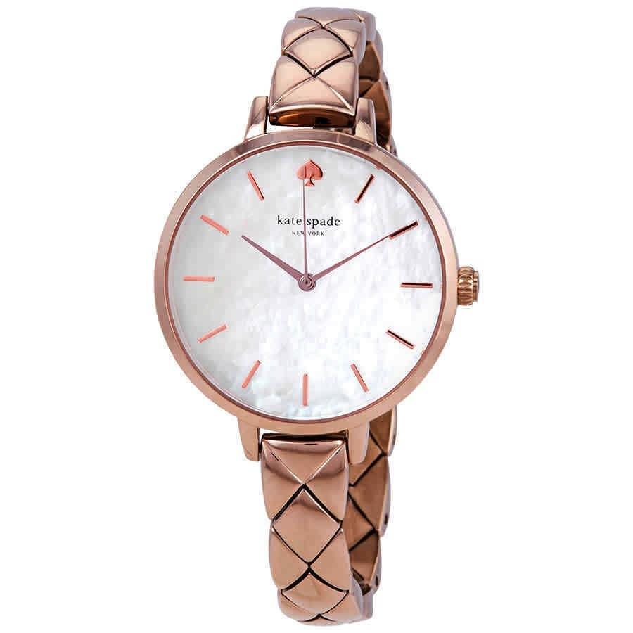 Kate Spade Women's KSW1466 Metro Rose Gold-Tone Stainless Steel Watch