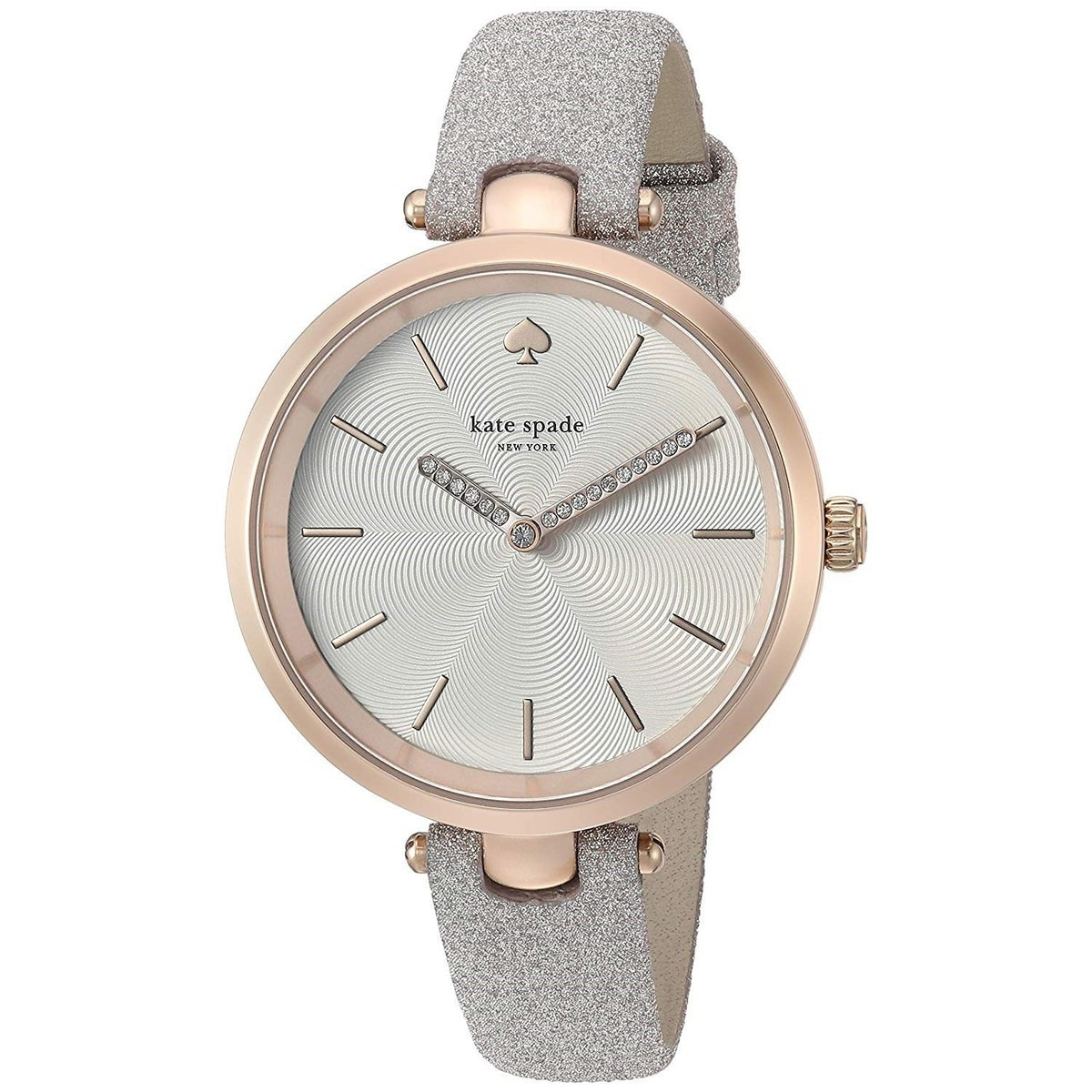 Kate Spade Women&#39;s KSW1474 Holland Grey Leather Watch