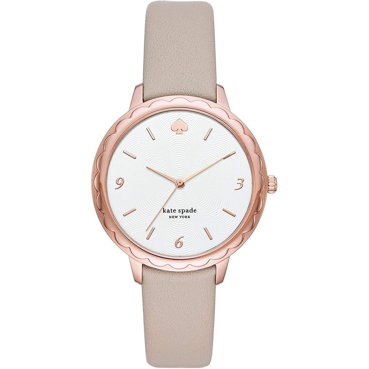 Kate Spade Women's KSW1508 Morningside Grey Leather Watch