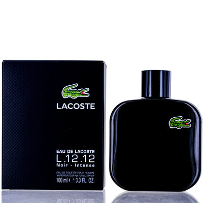 L.12.12 Noir Intense Lacoste Edt Spray 3.3 Oz (100 Ml) For Men 66266