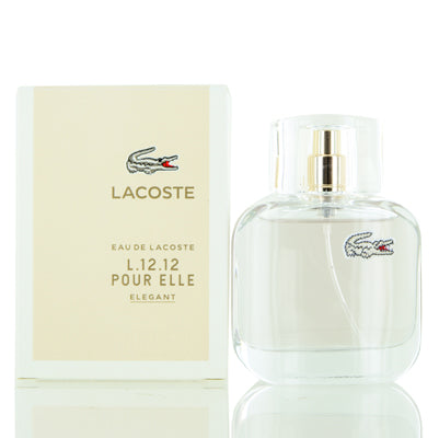 L.12.12 Elle Elegant Lacoste Edt Spray 1.6 Oz (50 Ml) For Women  99260003929