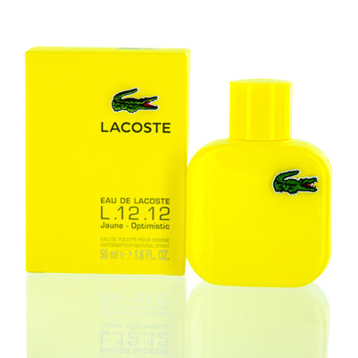 L.12.12 Jaune Lacoste Edt Spray (Yellow) 1.6 Oz (50 Ml) For Men 89626